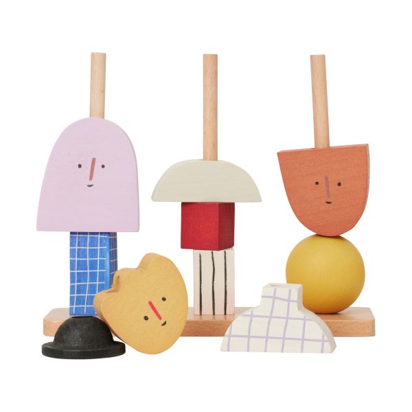 Ferm Living Character Stacking Blocks
