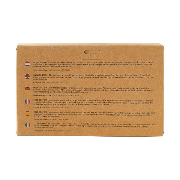 HappyBear Bamboe Booster Set 4 Stuks