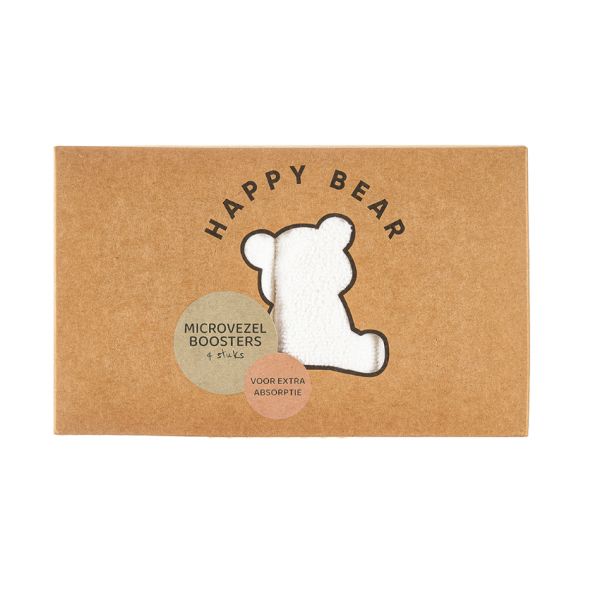HappyBear Microvezel Booster Set 4 Stuks