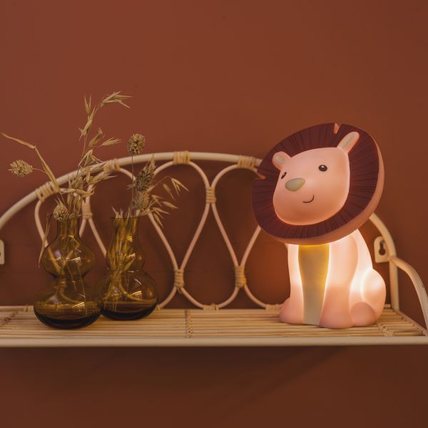 Atelier Pierre Hakuna Leeuw LED Nachtlampje Magnolia