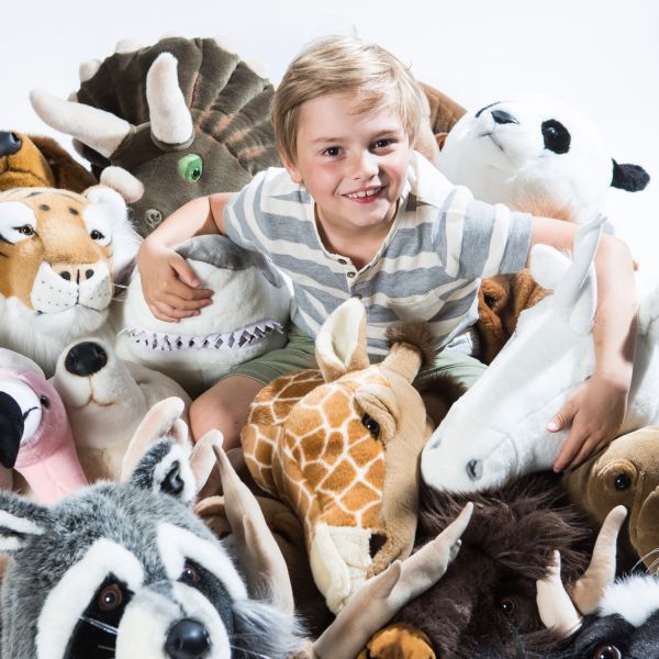 Wild & Soft Dinosaurus Adam Dierenkop