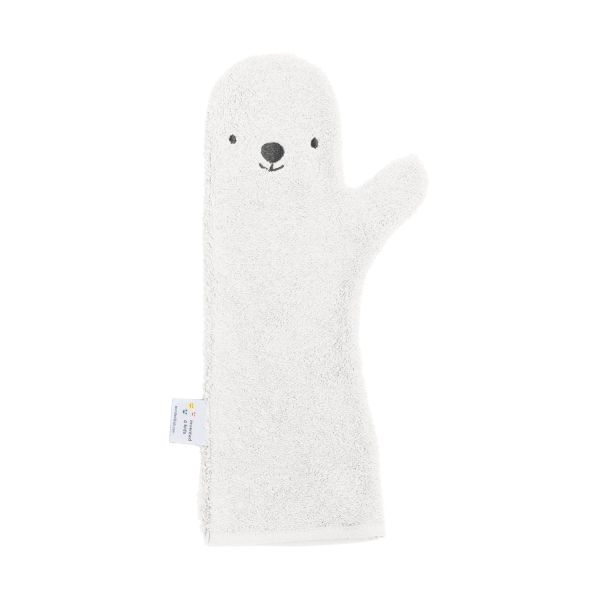 Nifty Beer Shower Glove White