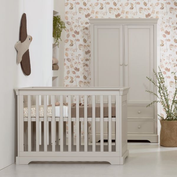 Kidsmill Chateau Babykamer Oatmeal | Bed 60 x 120 cm + Commode