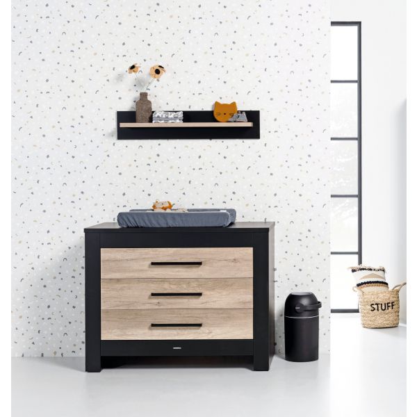 Kidsmill Long Island / Ralph Babykamer | Bed 60 x 120 cm + Commode + Kast