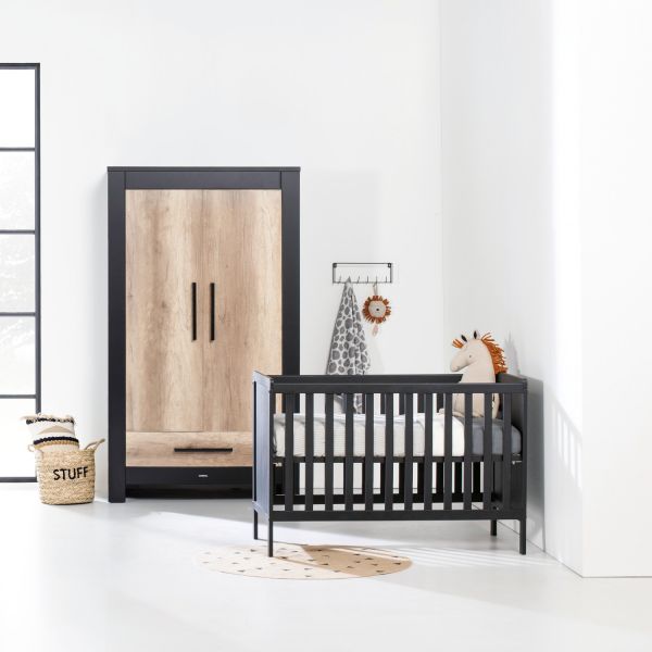 Kidsmill Long Island / Ralph Babykamer | Bed 60 x 120 cm + Commode + Kast