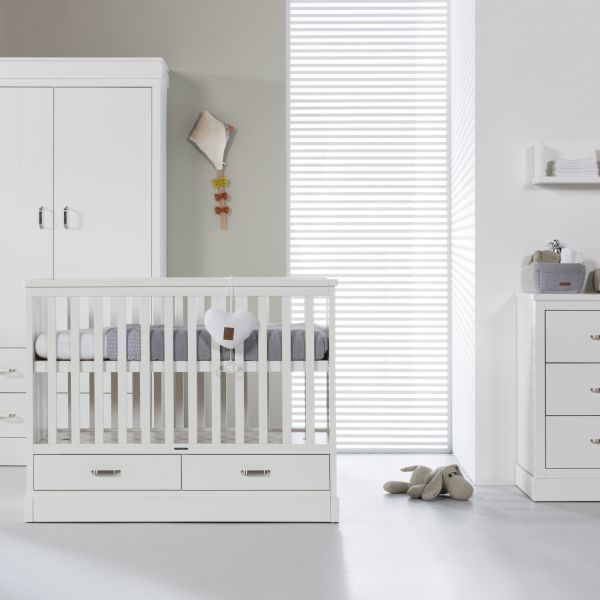 Kidsmill Newport Babybed Wit 60 x 120 cm