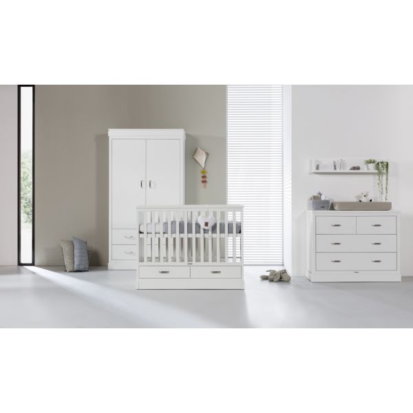 Kidsmill Newport Babybed Wit 60 x 120 cm