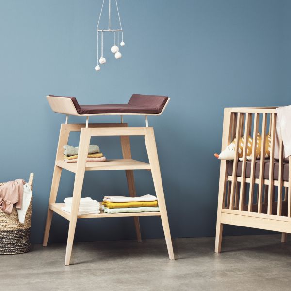 Leander Linea Verschoontafel Incl. Waskussen - Beech