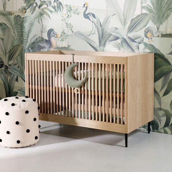 Kidsmill Levi Ledikant Naturel Eiken 60 x 120 cm