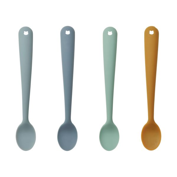 Liewood Siv Lepelset Blue Multi Mix 4 Stuks