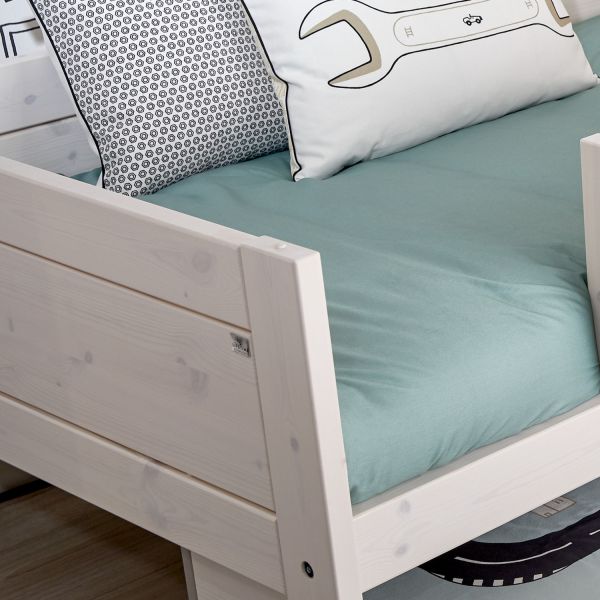 LIFETIME Kidsrooms Bed Whitewash 90 x 200 cm