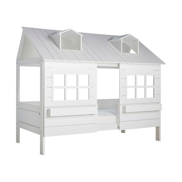 LIFETIME Kidsrooms  Lake House Bed Luxe Wit Gelakt