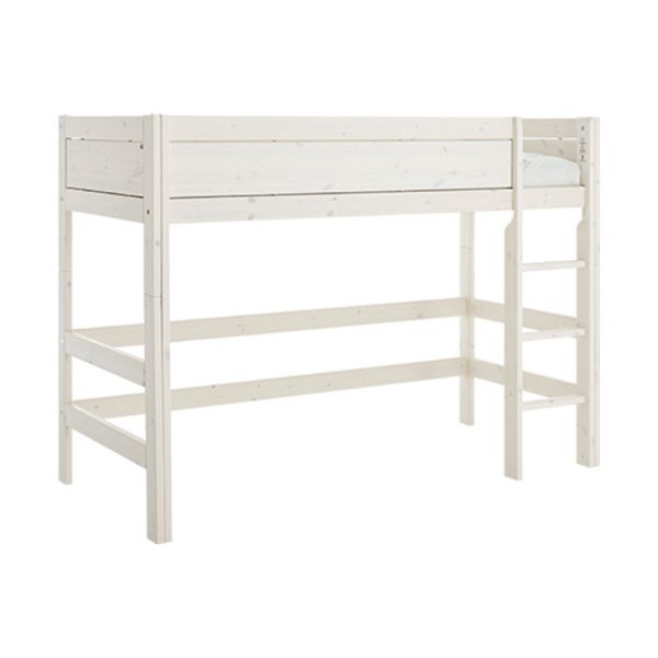 LIFETIME Kidsrooms  Midhoogslaper Rechte Trap Whitewash