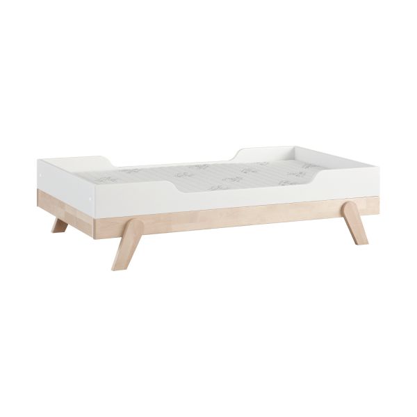 LIFETIME Kidsrooms  Peuterbed Wit 70 x 140 cm