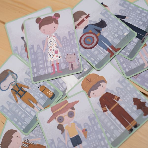 Little Dutch Jim & Rosa Magnetisch Speelbord