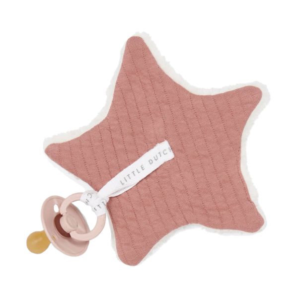 Little Dutch Pure Speendoekje Blush Roze