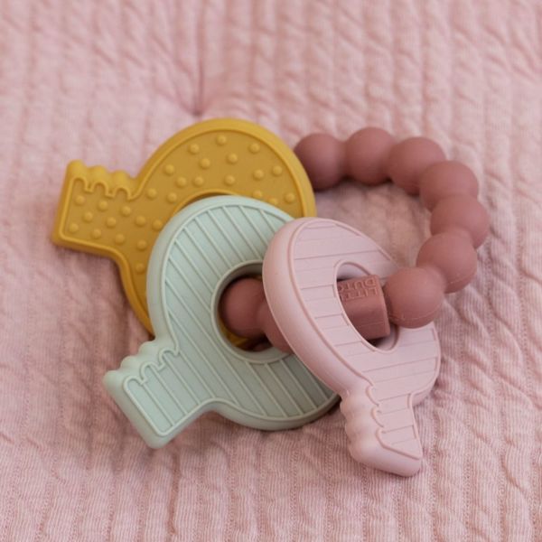 Little Dutch Sleutelbos Bijtspeeltje Roze