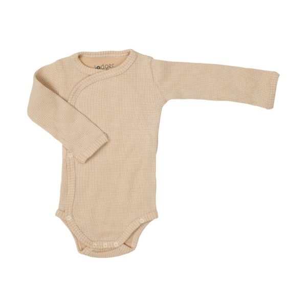 Lodger Ciumbelle Overslagromper Lange Mouw Ivory Mt. 62