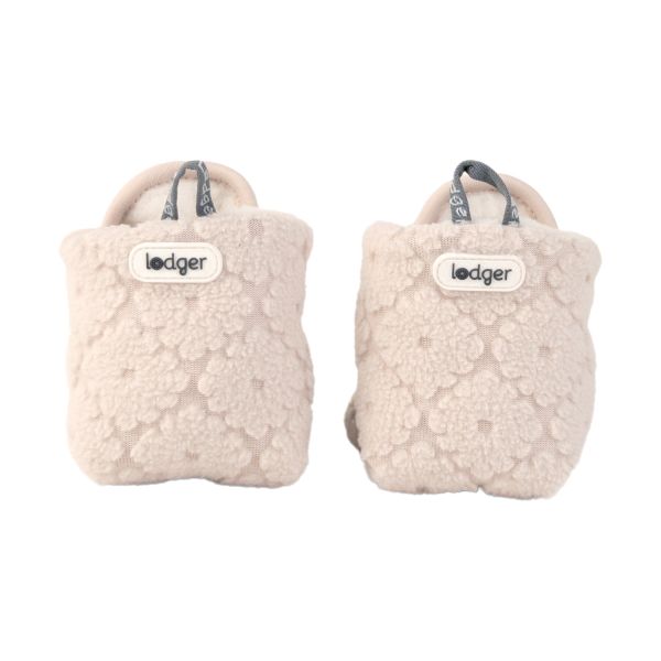 Lodger Folklore Fleece Slofjes Birch 0-3 Mnd