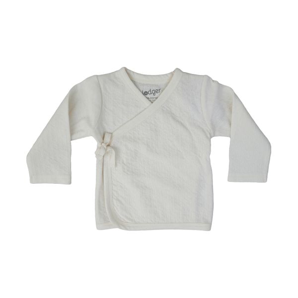 Lodger Folklore Overslagshirt Cloud Dancer Mt. 56