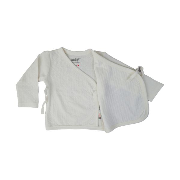 Lodger Folklore Overslagshirt Cloud Dancer Mt. 56