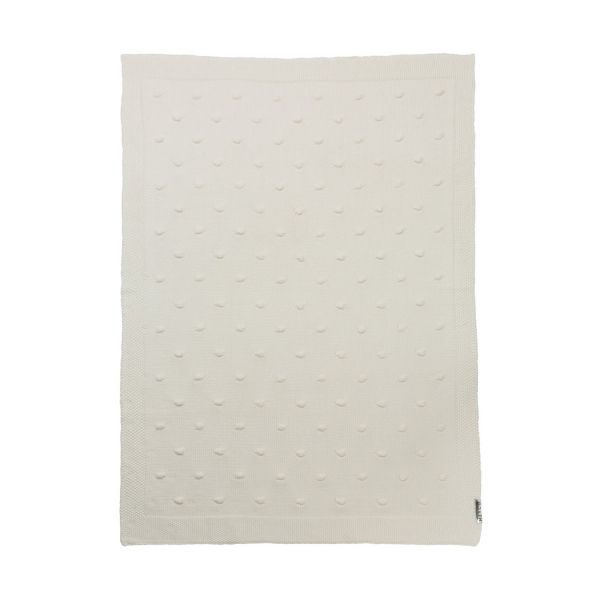 Meyco Wiegdeken Knots Offwhite 75 x 100 cm