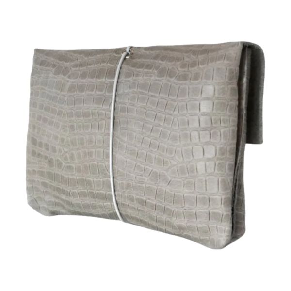Mozz Bags Luieretui Anaconda Grijs
