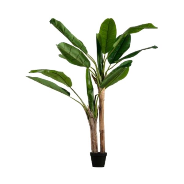 Woood Bananenplant Kunstplant Groen 138 cm