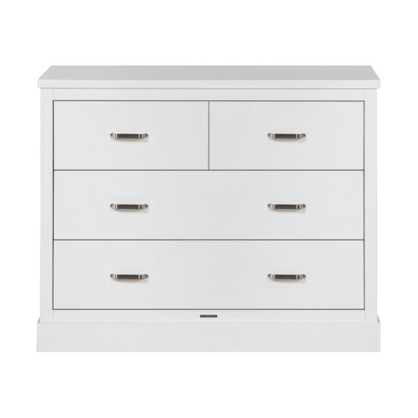 Kidsmill Newport Commode Wit - Zilver Greep