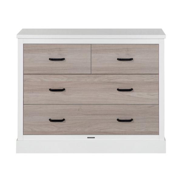 Kidsmill Newport Babykamer Wit / Eiken | Bed 60 x 120 cm + Commode