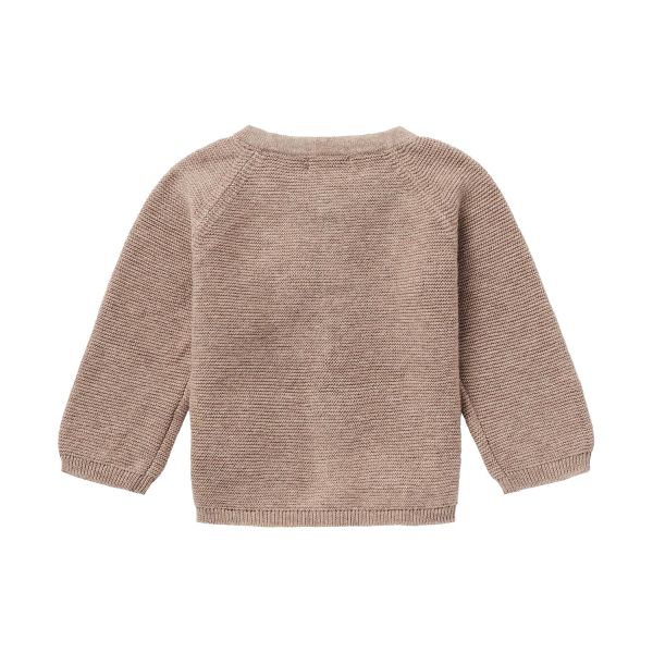 Noppies Naga Knit Vestje Taupe Melange Mt. 50