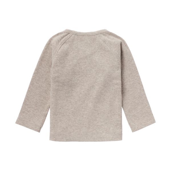 Noppies Rib Nanyuki Shirt Taupe Melange Mt. 44