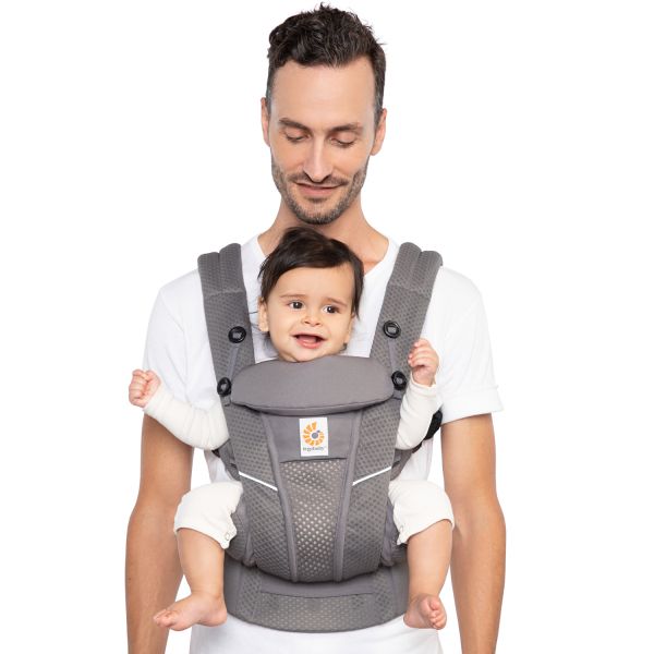 Ergobaby Omni Breeze Draagzak Graphite Grey