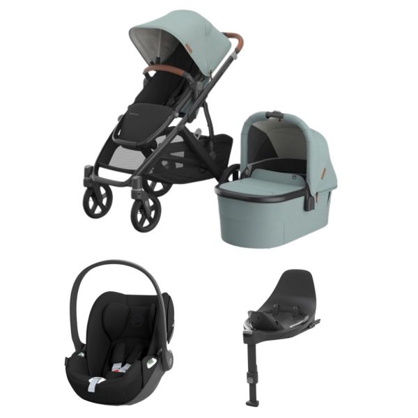 UPPAbaby VISTA V3 Kinderwagen 2-in-1 - Jake | Cybex Cloud T Plus Autostoeltje | Cybex Base T