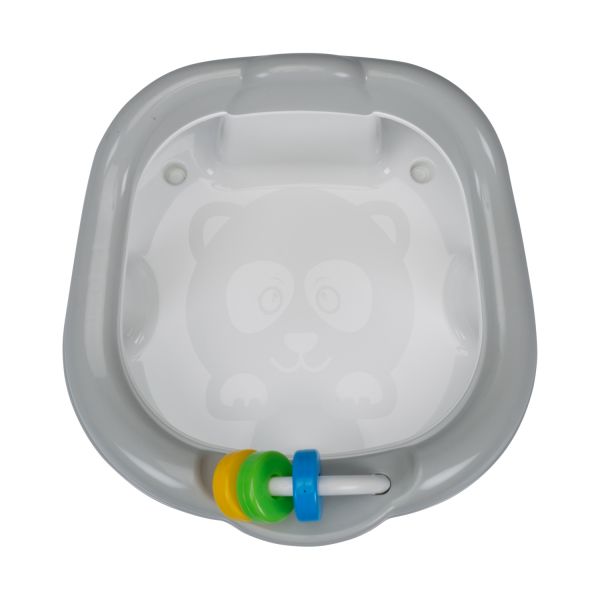 Puck Badring Wit / Grijs