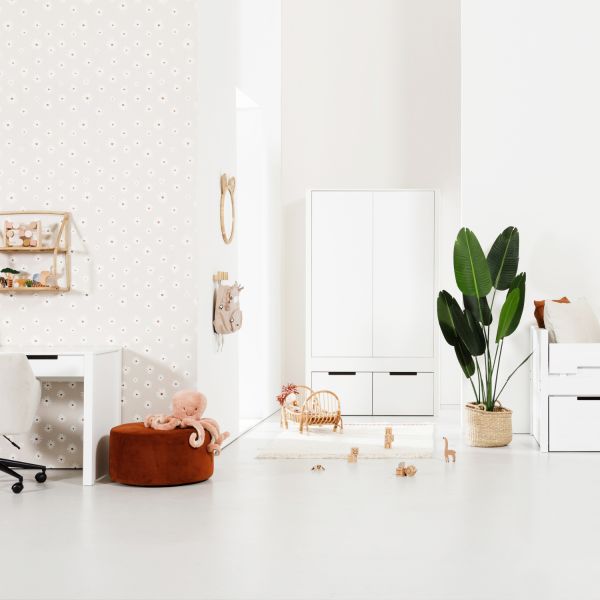 Europe Baby Ralph Kinderkamer Wit | Bed 90 x 200 cm + Bureau