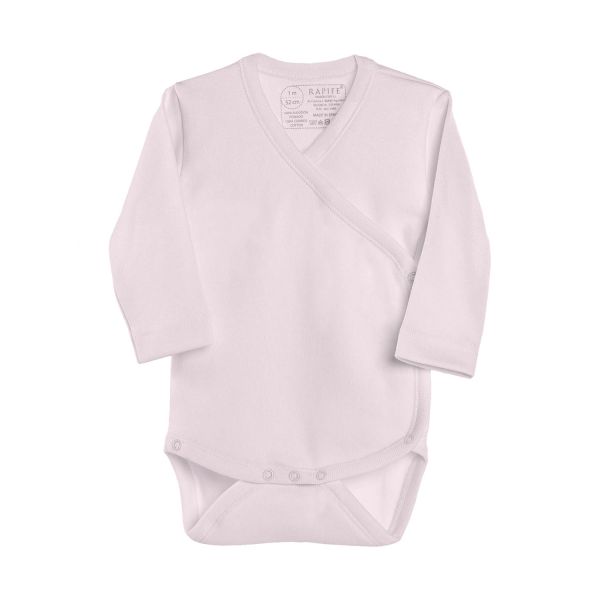 Rapife Overslagromper Lange Mouw Pink Mt. 44