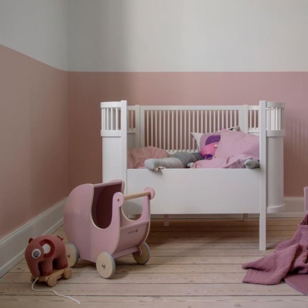 Sebra Houten Poppenwagen Blossom Pink