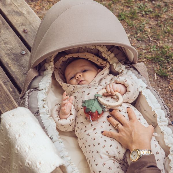 Sebra Kap Voor 3-in-1 Babynest - Jetty Beige