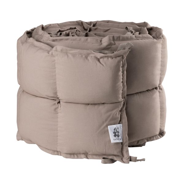 Sebra Bed Bumper - Kapok - Jetty Beige
