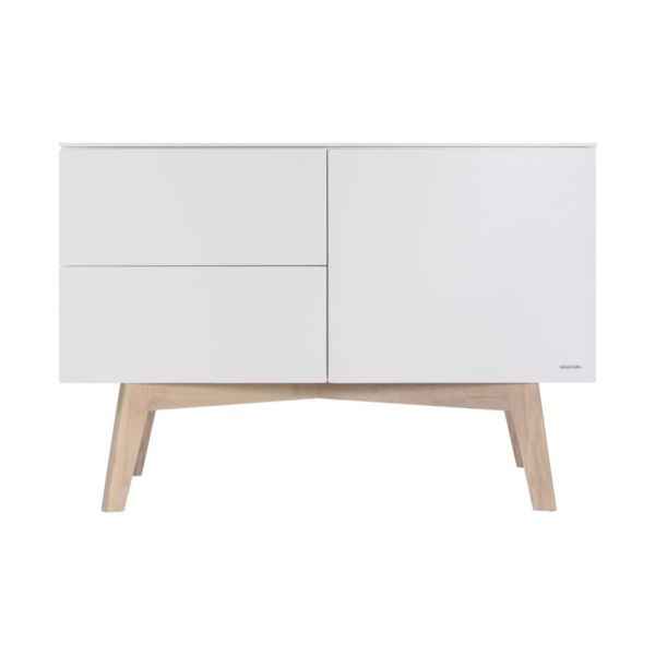 Kidsmill Sixties Commode Wit Mat / Naturel