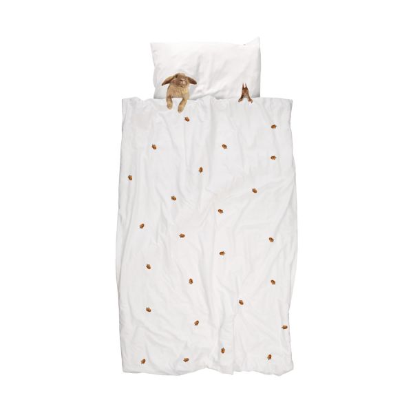 Snurk Furry Friends Flanel Dekbedovertrek 140 x 200/220 cm