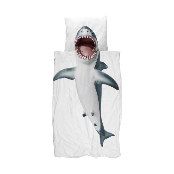 Snurk Shark Dekbedovertrek 140 x 200/220 cm