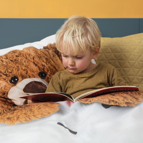 Snurk Teddy Flanel Dekbedovertrek 140 x 200/220 cm