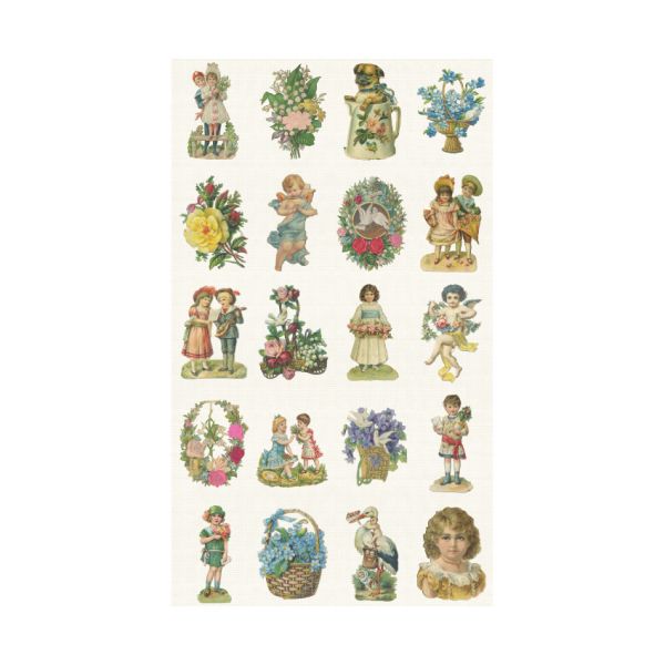 Studio Ditte Behang Poëzieplaatjes Vintage