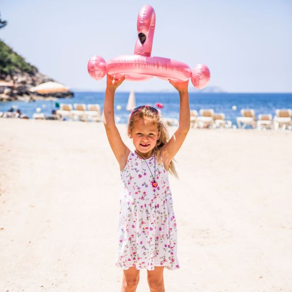 Swim Essentials Flamingo Zwemband Rose Gold 36+ Mnd