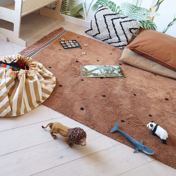 Tapis Petit Semmie Vloerkleed 120 x 170 cm Dots