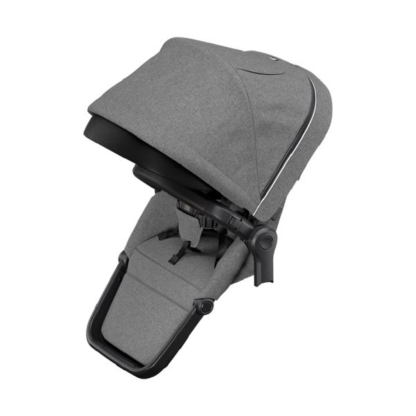 Thule Sleek Tweede Zitje Grey Melange On Black