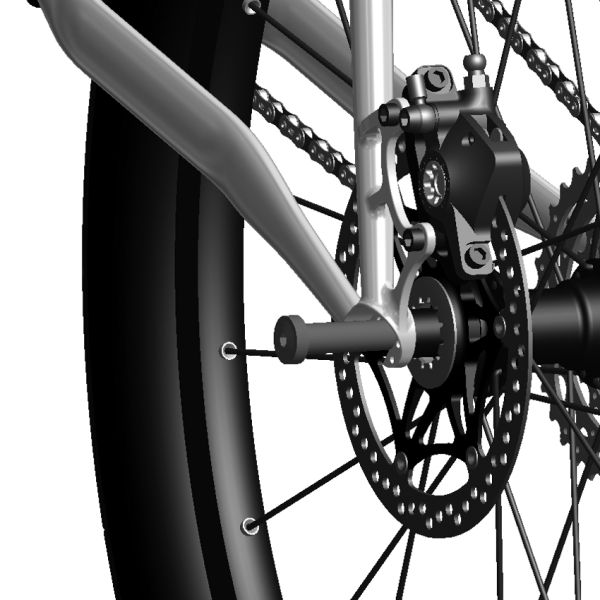 Thule Thru Axle Syntace Adapter 160 mm (M12 x 1.0)