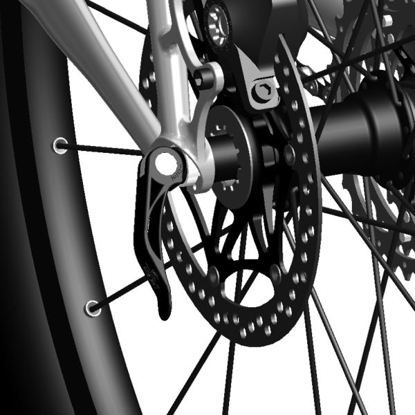 Thule Thru Axle Syntace Adapter 160 mm (M12 x 1.0)